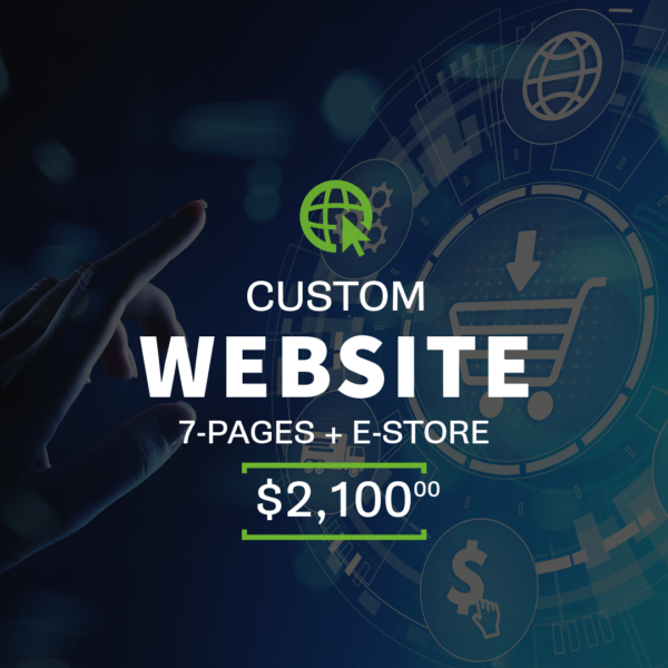 7-Page Website + E-store