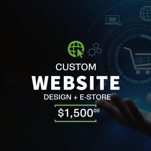 4-Page Website + E-store