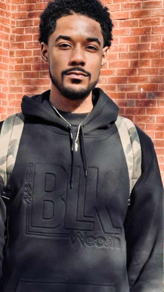 We R Blk Wealth on Echelon Local %%sep%% A Brand For The Culture | Building Black Generational Wealth | Embossed Hoodies, Crewnecks & T-shirts, as well as Printed Hoodies, Crewnecks & T-shirts. | Black Embossed Hoodie